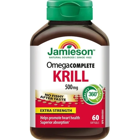JAMIESON OMEGA COMPLETE PURE KRILL OIL 1×60 cps, Nahrungsergänzungsmittel
