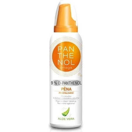 PANTHENOL Omega 9% ALOE VERA 1×150 ml, schuim