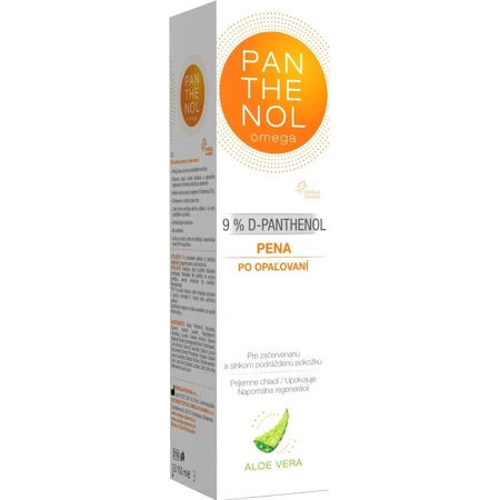 PANTHENOL Omega 9% ALOE VERA 1×150 ml, schuim
