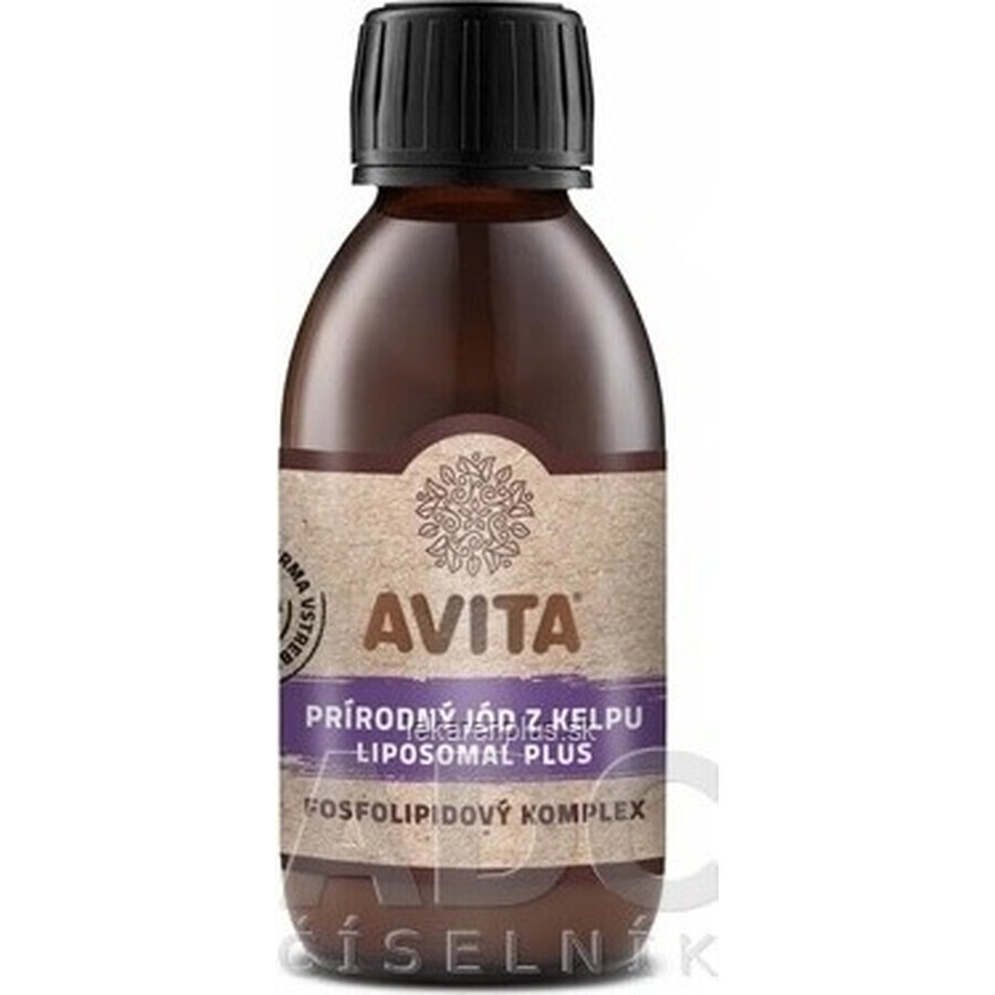 AVITA NATURAL IODINE FROM LIPOSOMAL PLUS 1×200 , phospholipid complex