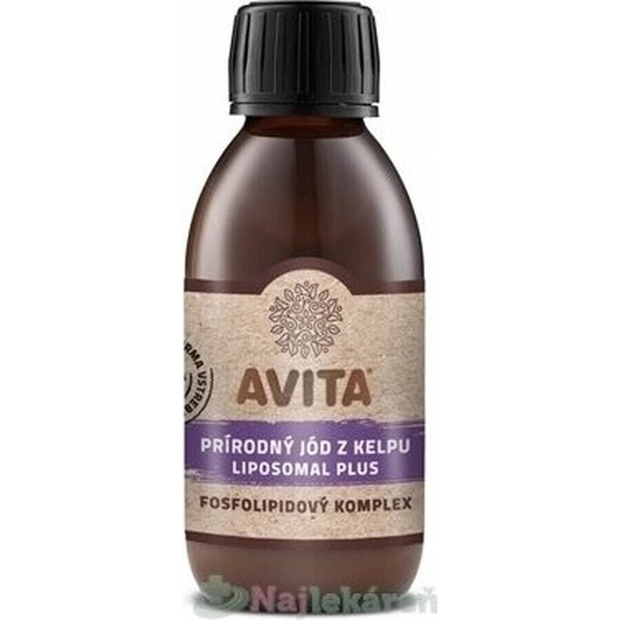 AVITA NATURAL IODINE FROM LIPOSOMAL PLUS 1×200 , phospholipid complex