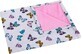 Children&#39;s blanket B&#193;RA 5284/422 75x100 pink/daisies 1&#215;1 pc, baby blanket