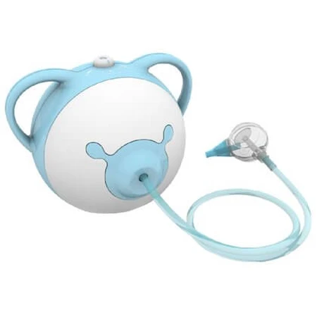 Electric nasal aspirator, blue, Nosiboo