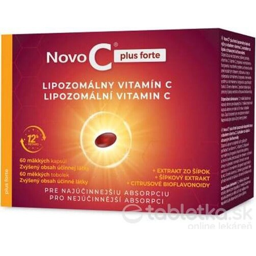 Novo C plus forte VITAMINA C LIPOSOMAL 1×60 tbl