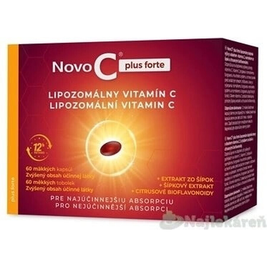 Novo C plus forte VITAMINA C LIPOSOMAL 1×60 tbl