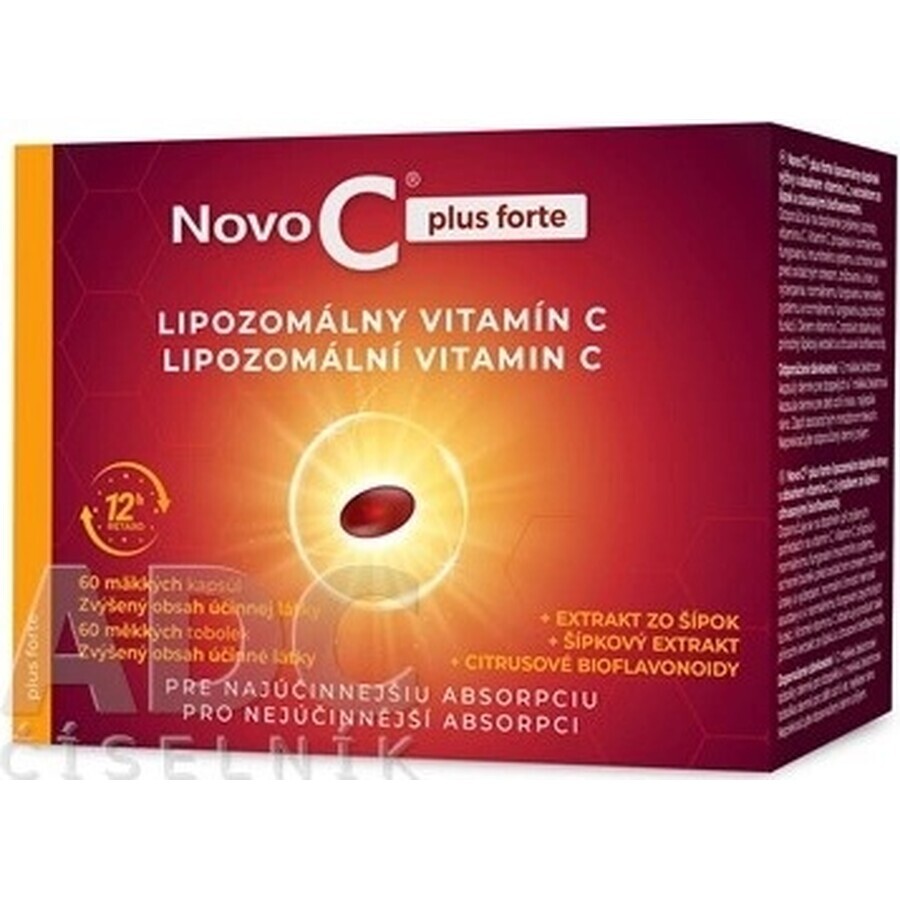 Novo C plus forte VITAMINA C LIPOSOMAL 1×60 tbl