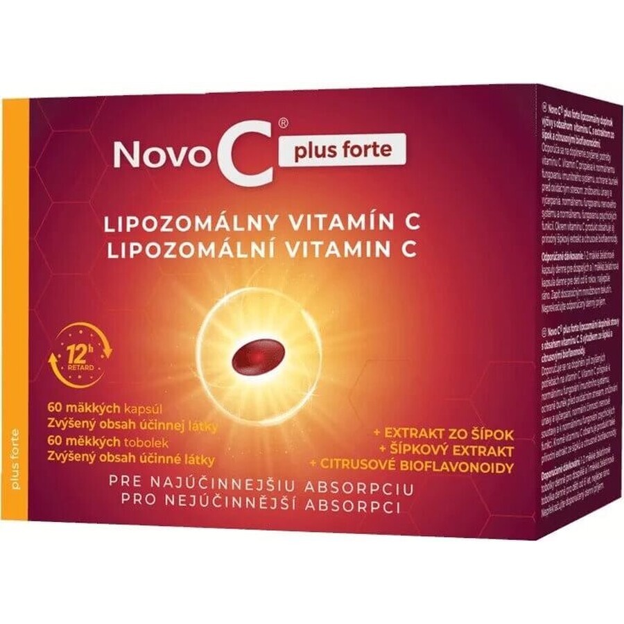 Novo C plus forte VITAMINA C LIPOSOMAL 1×60 tbl
