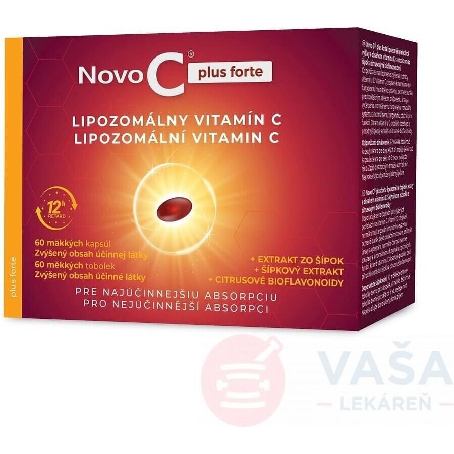 Novo C plus forte VITAMINA C LIPOSOMAL 1×60 tbl