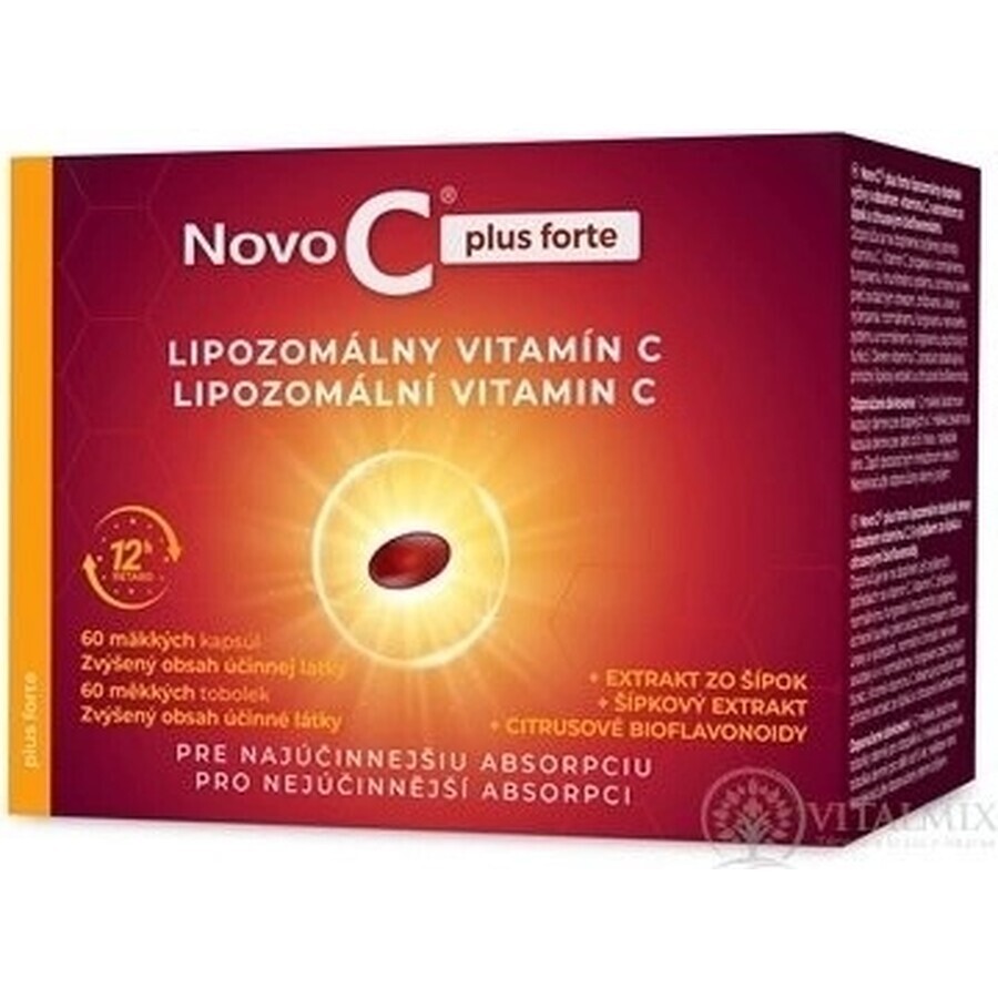 Novo C plus forte VITAMINA C LIPOSOMAL 1×60 tbl