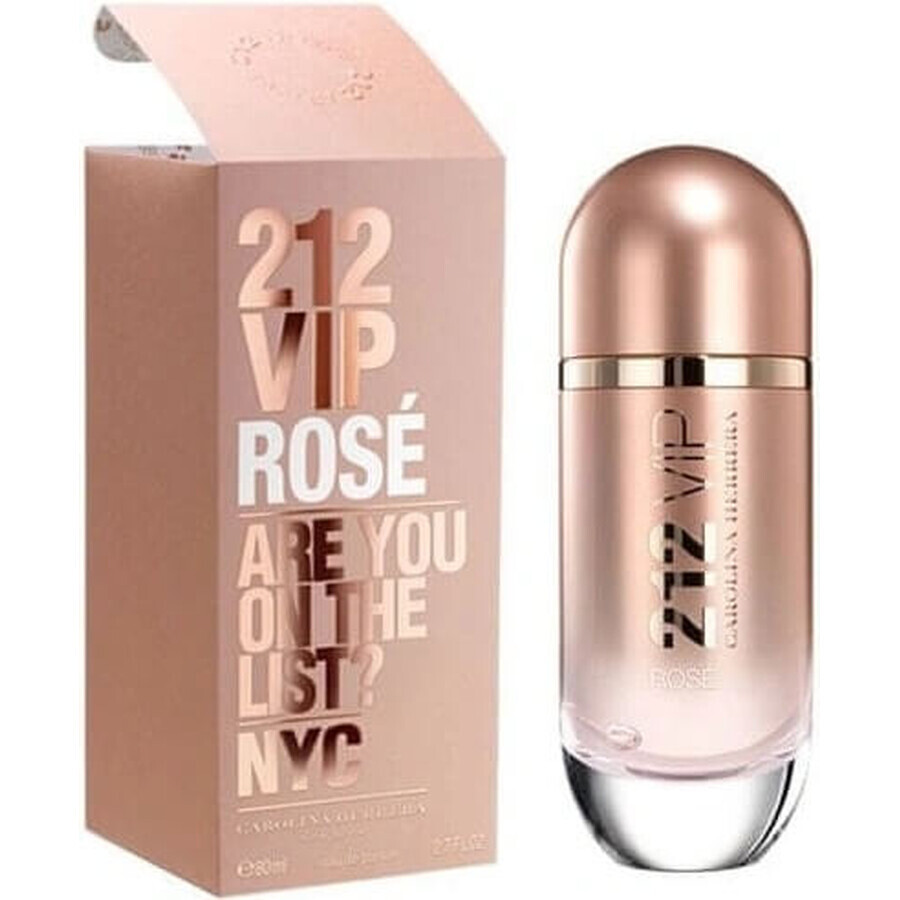 Carolina Herrera 212 Vip Rose Edp 80ml 1×80 ml 1×80 ml, eau de parfum Carolina Herrera 212 Vip Rose Edp 80ml 1×80 ml 1×80 ml, eau de parfum