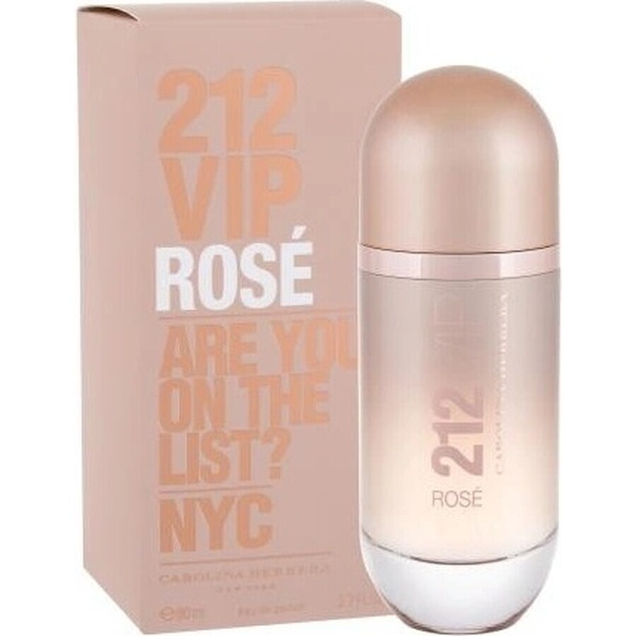 Carolina Herrera 212 Vip Rose Edp 80ml 1×80 ml 1×80 ml, eau de parfum Carolina Herrera 212 Vip Rose Edp 80ml 1×80 ml 1×80 ml, eau de parfum