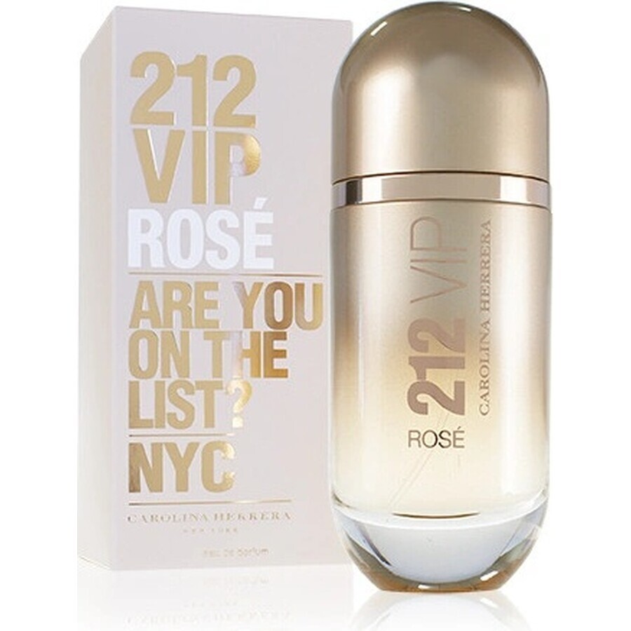 Carolina Herrera 212 Vip Rose Edp 80ml 1×80 ml 1×80 ml, eau de parfum Carolina Herrera 212 Vip Rose Edp 80ml 1×80 ml 1×80 ml, eau de parfum