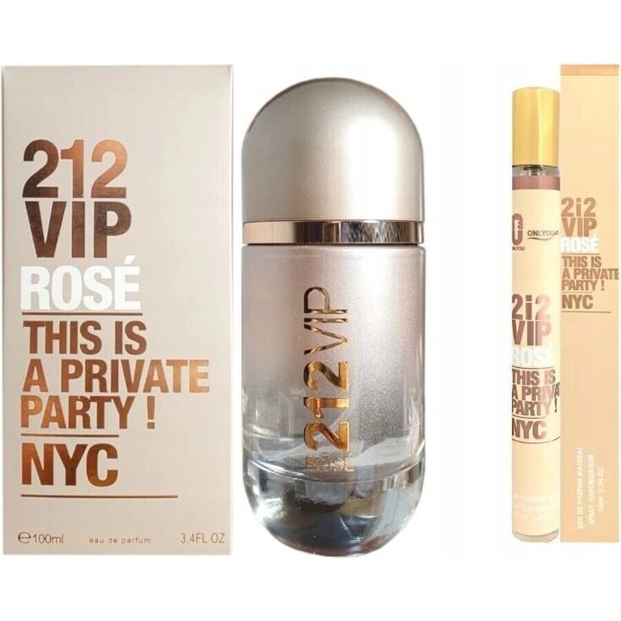Carolina Herrera 212 Vip Rose Edp 80ml 1×80 ml 1×80 ml, eau de parfum Carolina Herrera 212 Vip Rose Edp 80ml 1×80 ml 1×80 ml, eau de parfum