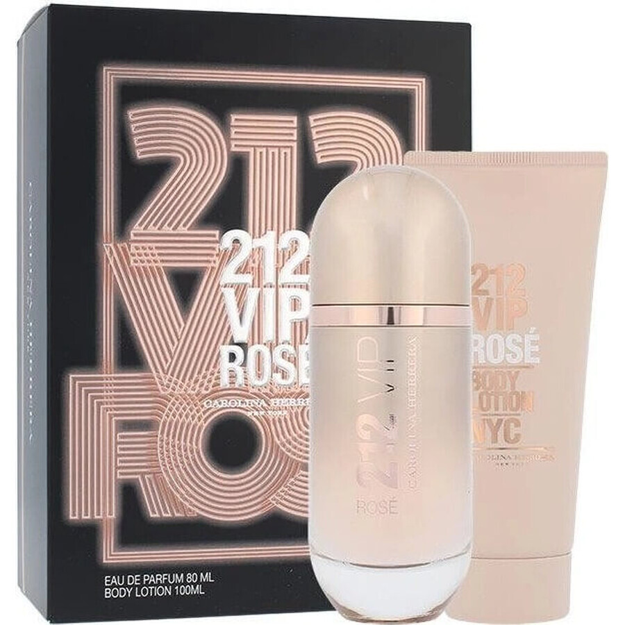 Carolina Herrera 212 Vip Rose Edp 80ml 1×80 ml 1×80 ml, eau de parfum Carolina Herrera 212 Vip Rose Edp 80ml 1×80 ml 1×80 ml, eau de parfum