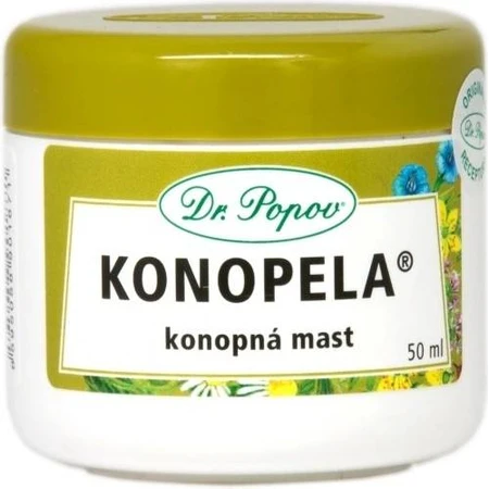 DR. POPOV KONOPELA pommade de chanvre 1×50 ml, pommade de chanvre