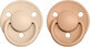 Silicone BIBS BIBS De Lux vanilla/peach 1&#215;2 pcs, one size