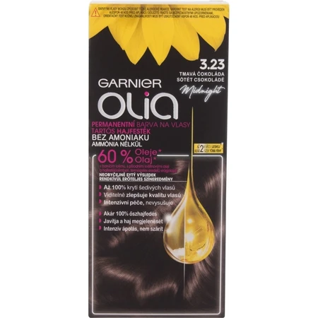 Garnier Olia Coloración Permanente 3.23 Chocolate Oscuro 1×1, coloración permanente