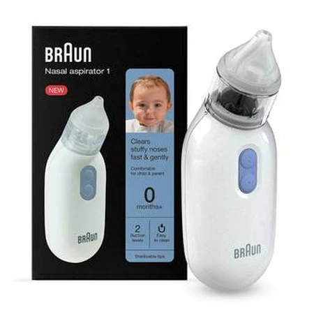 Electric nasal aspirator, TOW011956, Braun