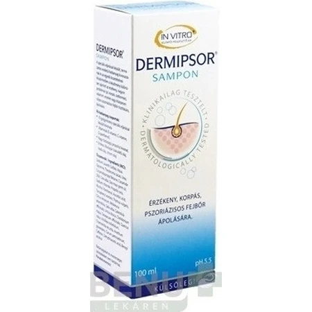 DERMIPSOR champú 1×100 ml, 3en1