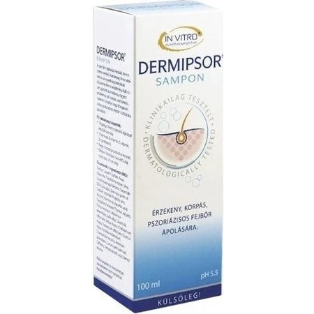 DERMIPSOR champú 1×100 ml, 3en1