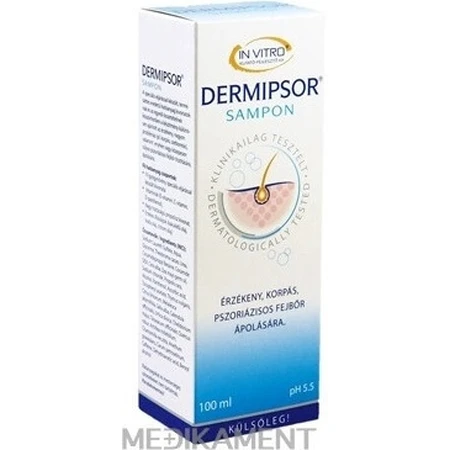 DERMIPSOR champú 1×100 ml, 3en1