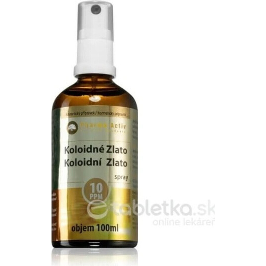 Pharma Activ Aur coloidal spray 1×100 ml, cosmetice naturale