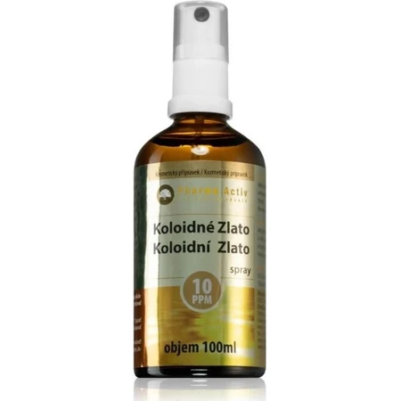 Pharma Activ Colloïdaal goud spray 1×100 ml, natuurlijke cosmetica