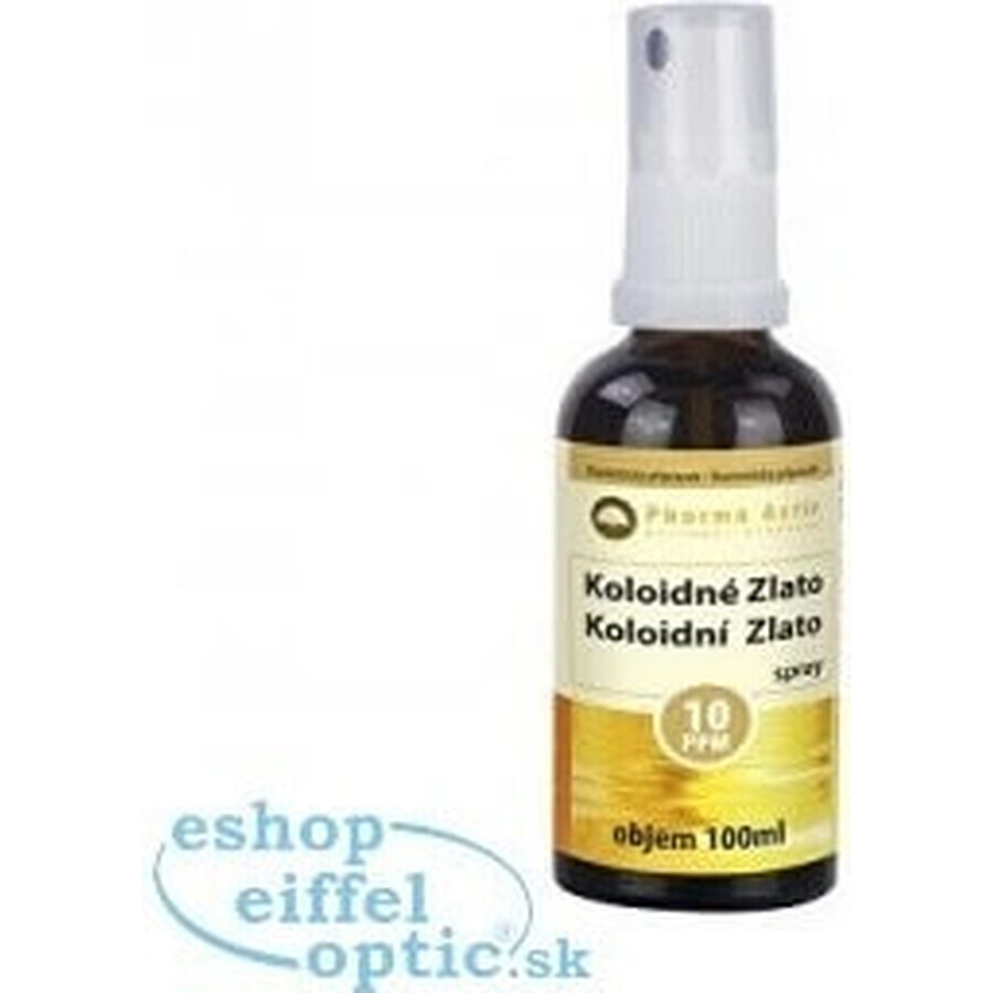 Pharma Activ Aur coloidal spray 1×100 ml, cosmetice naturale