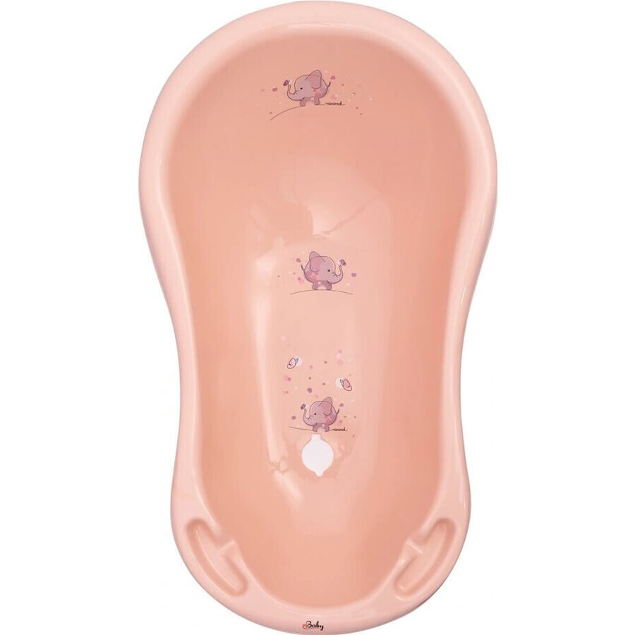 MALTEX bad Elefant met stekker Minimal 84 cm - perzikroze 1×1 st, badkuip