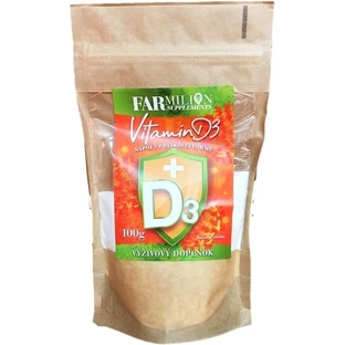Vitamin D3 powder 1×100 g, food supplement