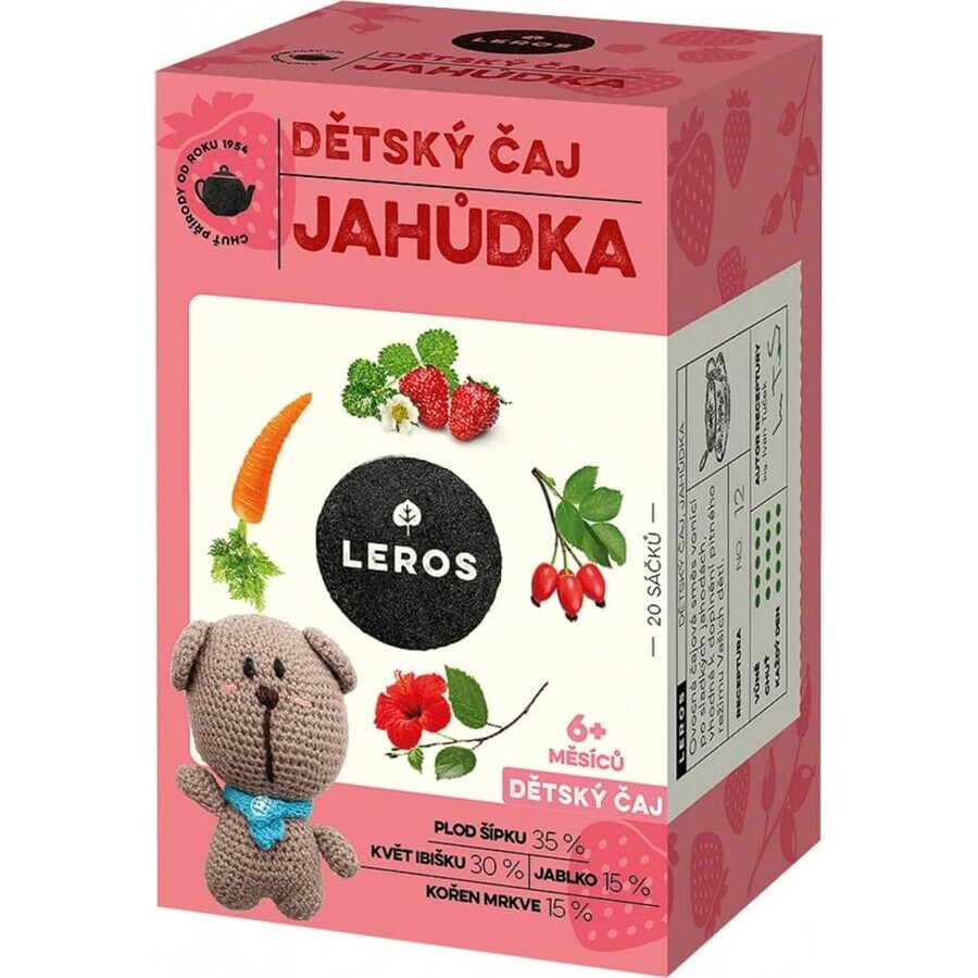 LEROS CHILDREN'S TEA JAHÔDKA 20×2g, ceai