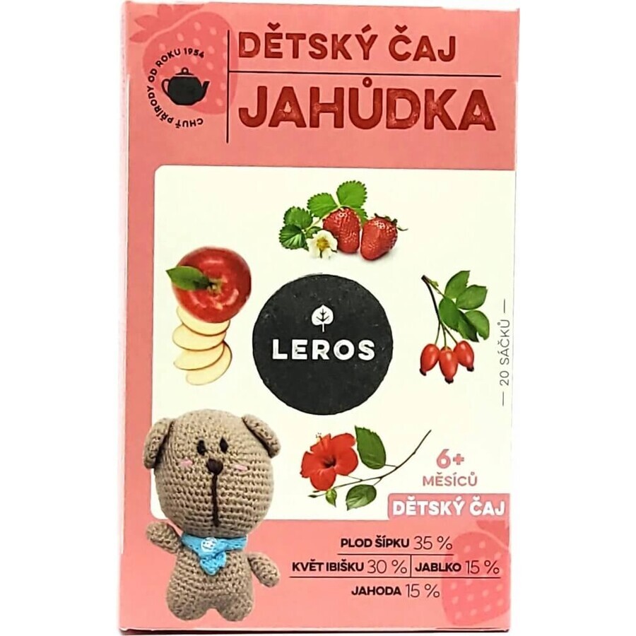 LEROS CHILDREN'S TEA JAHÔDKA 20×2g, ceai