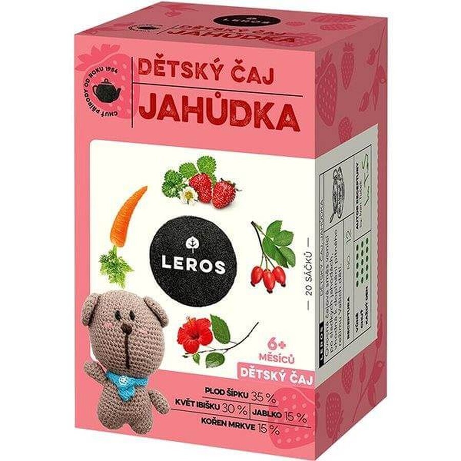 LEROS CHILDREN'S TEA JAHÔDKA 20×2g, ceai