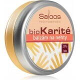 Saloos bioKarité nail conditioner 1×19 ml, high zinc content, regenerates, softens