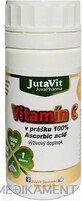 JutaVit Vitamin C (100% ascorbic acid) 1&#215;160 g, food supplement in powder form