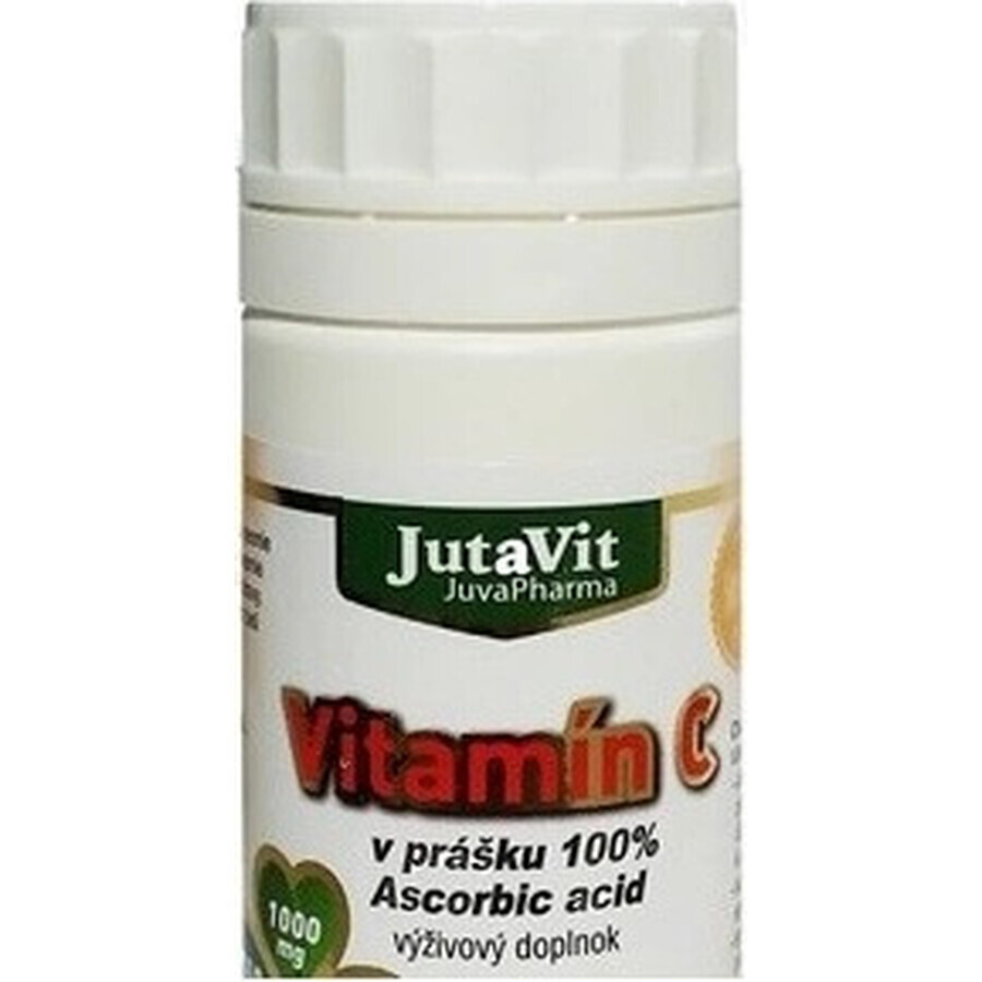 JutaVit Vitamine C (100% acide ascorbique) 1×160 g, complément alimentaire en poudre