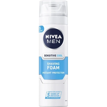 NIVEA MEN Sensitive Cooling 1×200 ml Rasierschaum