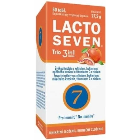 Vitabalans LACTOSEVEN TRIO 3 in 1 1×50 tbl, food supplement