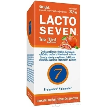 Vitabalans LACTOSEVEN TRIO 3 in 1 1×50 tbl, food supplement