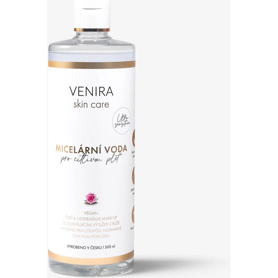 VENIRA Micellaire Eau micellaire pour peaux sensibles 1×500 ml