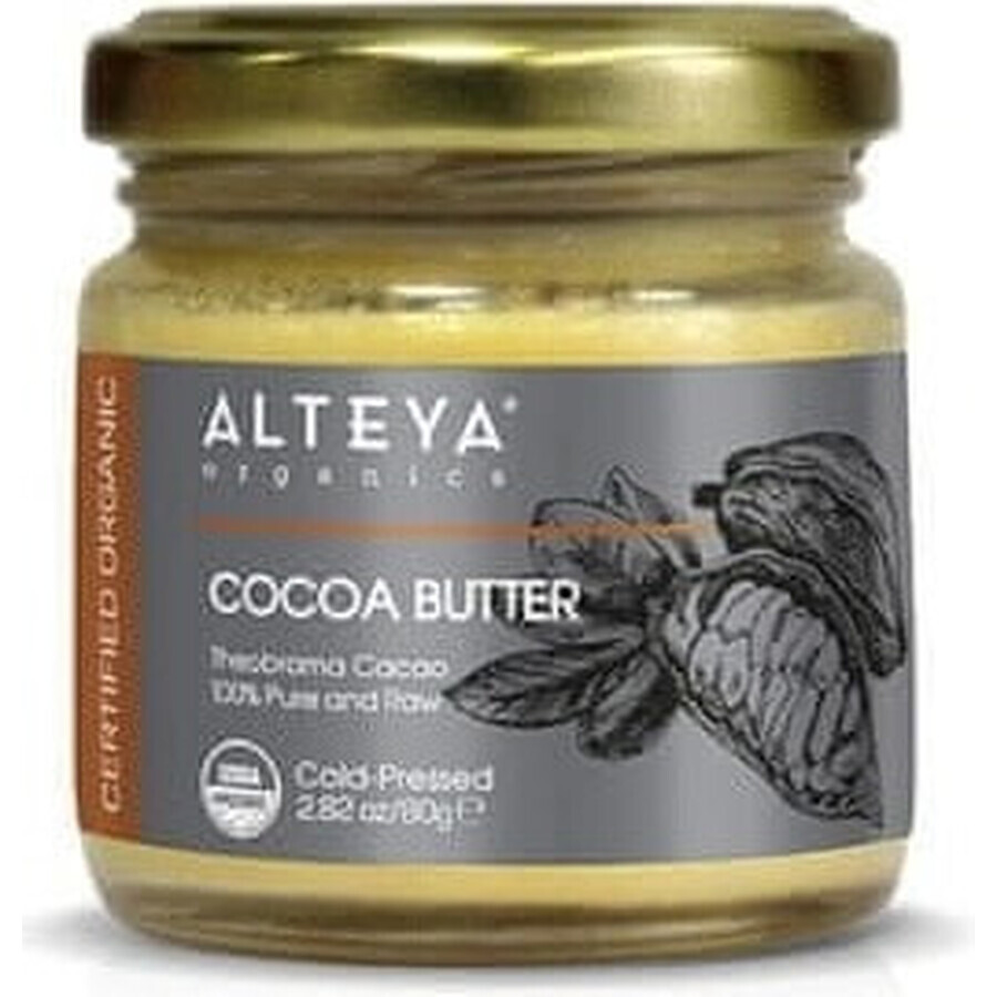 ALTEYA ORGANICS COCAOOBUT BUTTER 100% 80G 1×80g 1×80g, natural skin cosmetics
