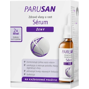 PARUSAN Serum para la salud y el crecimiento del cabello 2×50 ml, serum capilar