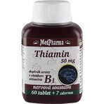 MedPharma TIAMINA 50 mg (vitamina B1) 1×67 tbl, 60+7 esenzione