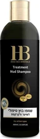 HB Dead Sea Minerals Dead Sea Mud Hair Shampoo 400ml 1×400 ml, shampoo