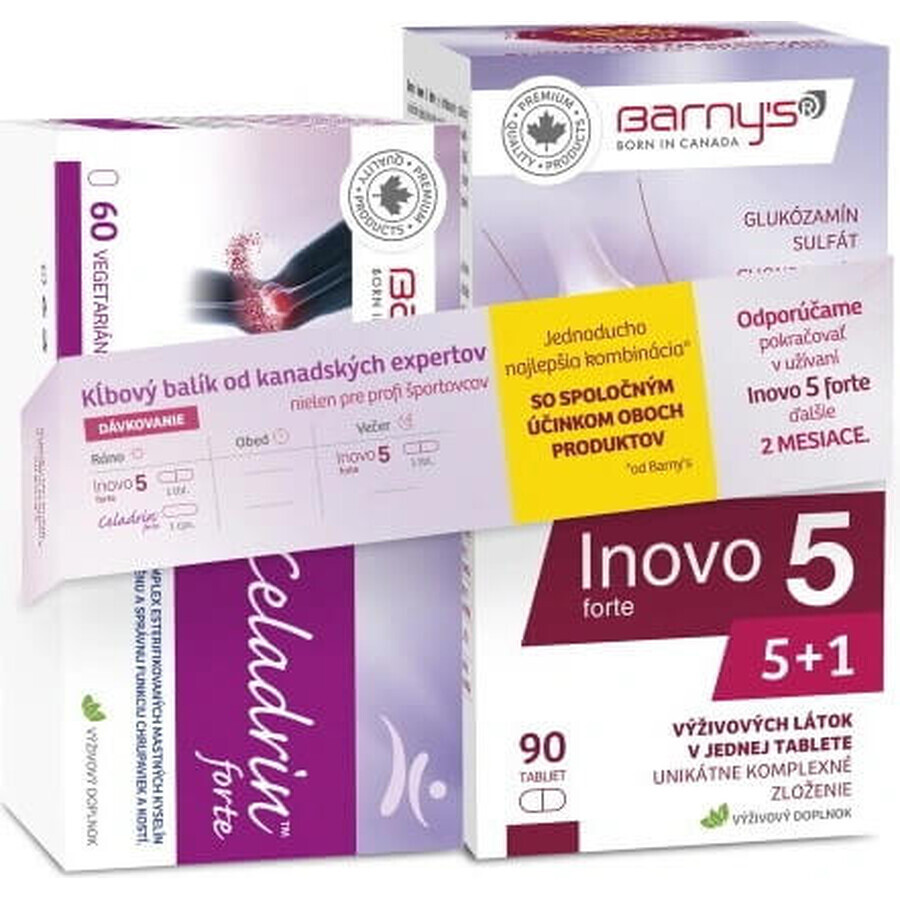 Barny's BONE pack 1×90 cps, voedingssupplement