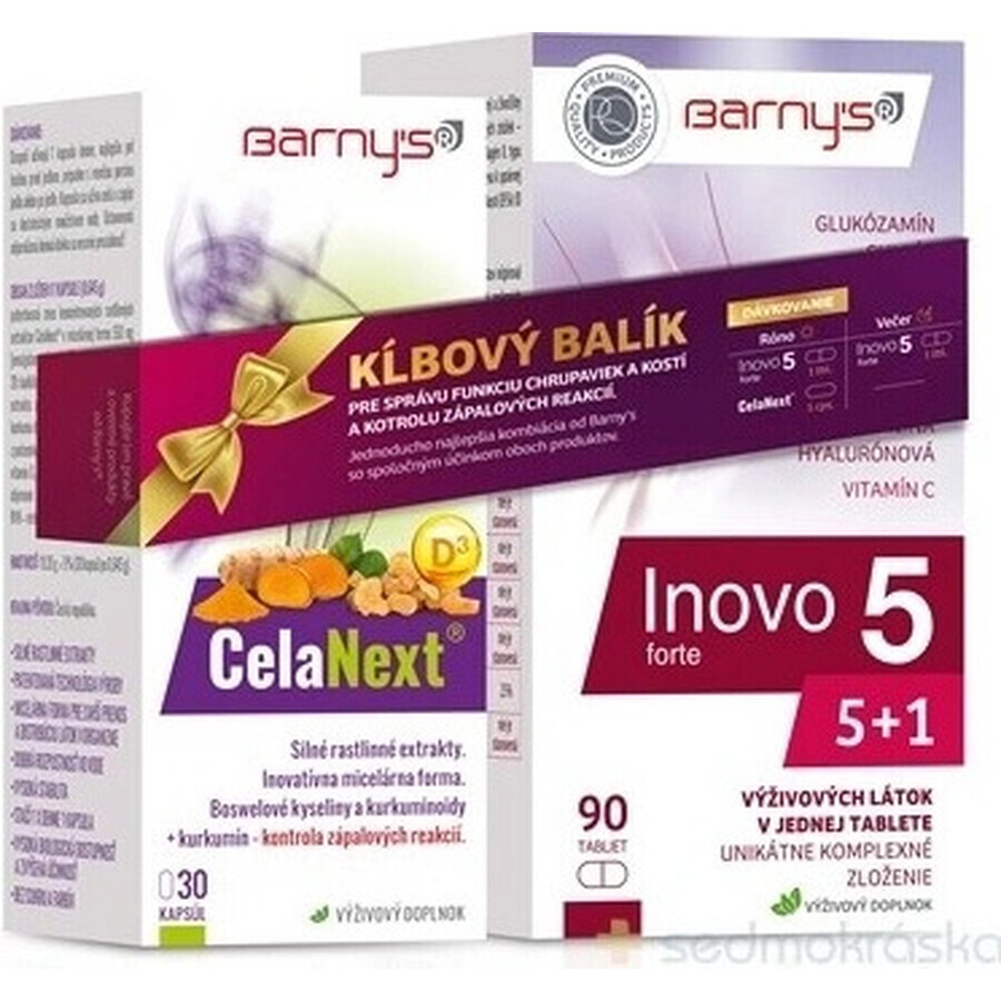 Barny's BONE pack 1×90 cps, voedingssupplement