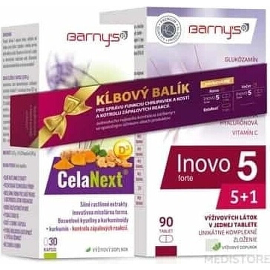 Barny's BONE pack 1×90 cps, voedingssupplement
