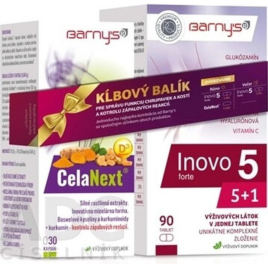 Barny's BONE pack 1×90 cps, voedingssupplement