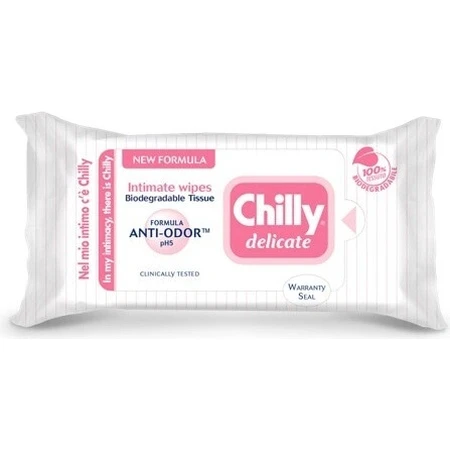 Chilly Gentle Wipes 1×12 Stück, auch für empfindliche Haut