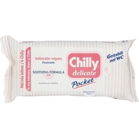 Chilly Gentle Wipes 1×12 Stück, auch für empfindliche Haut